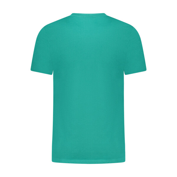 CAVALLI CLASS Ανδρικό Πράσινο T-shirt με κοντά μανίκια και λογότυπο