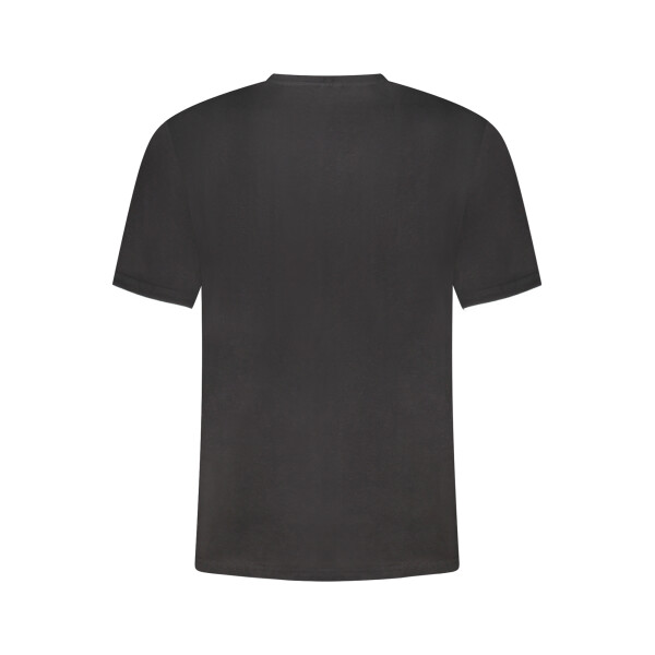 U.S. GRAND Ανδρικό Μαύρο T-shirt με στρογγυλή λαιμόκοψη