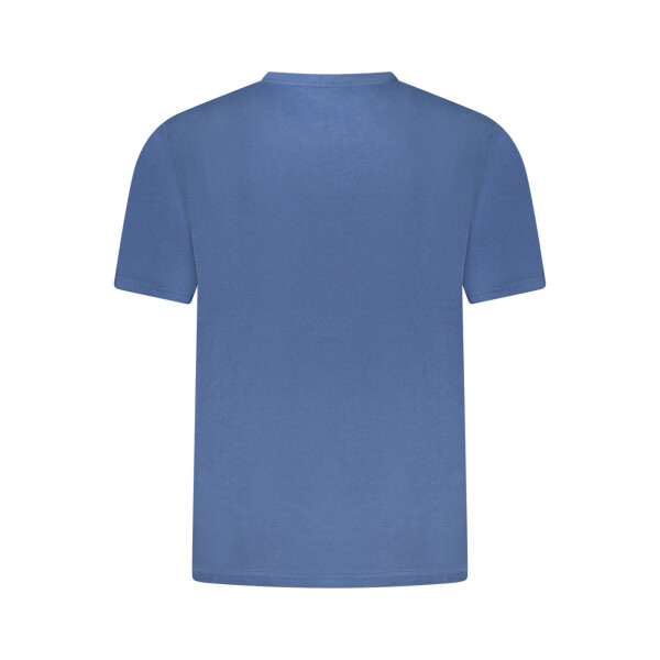 U.S. GRAND ανδρικό t-shirt σε μπλε χρώμα με στρογγυλή λαιμόκοψη και print