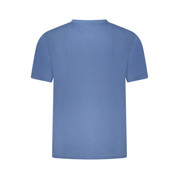 U.S. GRAND ανδρικό t-shirt σε μπλε χρώμα με στρογγυλή λαιμόκοψη και print λογότυπο