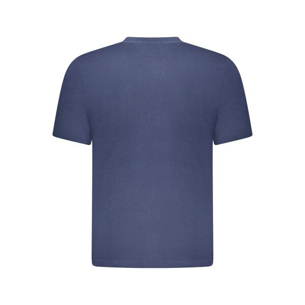 U.S. GRAND Ανδρικό Μπλε T-shirt με στρογγυλή λαιμόκοψη και print λογότυπο