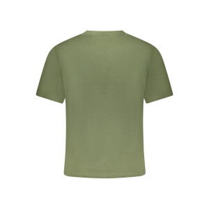 U.S. GRAND ανδρικό πράσινο t-shirt με στρογγυλή λαιμόκοψη και print λογότυπο