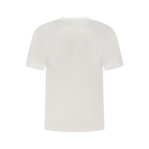 Calvin Klein ανδρικό λευκό t-shirt με στρογγυλή λαιμόκοψη και λογότυπο