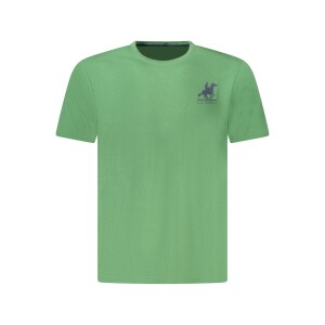 U.S. GRAND Ανδρικό Πράσινο T-shirt με στρογγυλή λαιμόκοψη και print