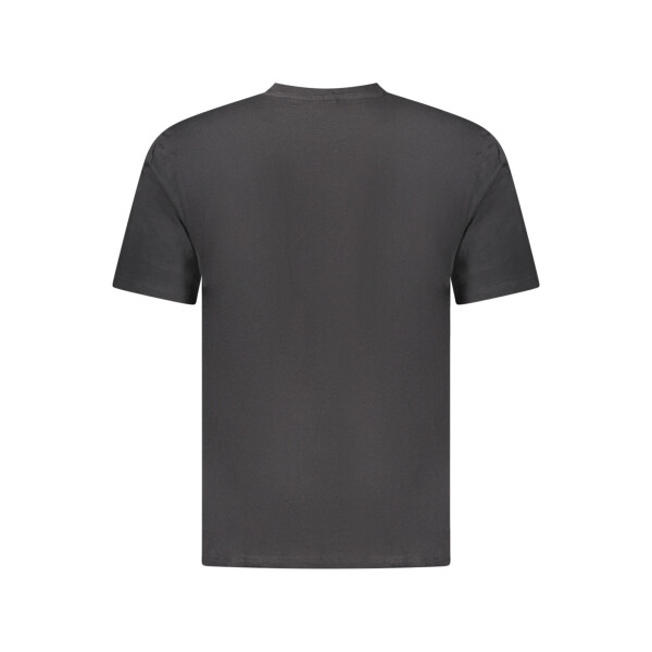 U.S. GRAND ανδρικό μαύρο t-shirt με στρογγυλή λαιμόκοψη και print λογότυπο