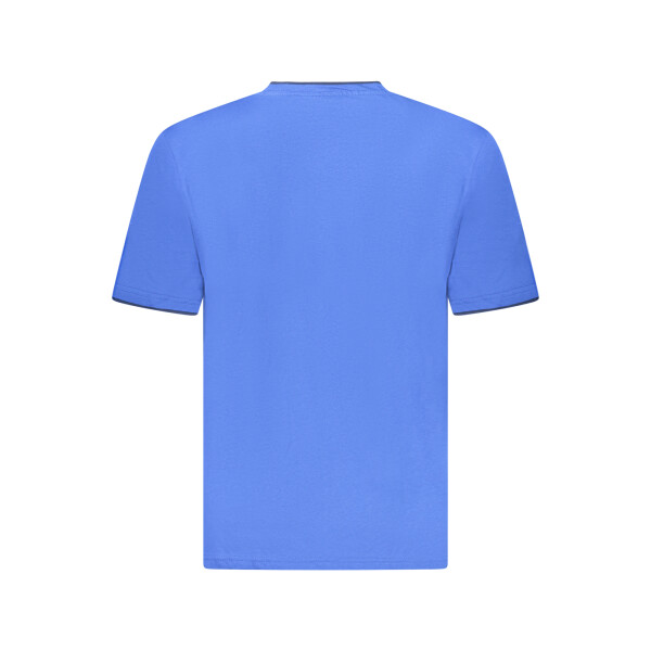 U.S. GRAND Ανδρικό Μπλε T-shirt με στρογγυλή λαιμόκοψη και λογότυπο