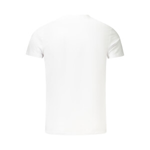 Pepe Jeans ανδρικό λευκό t-shirt με κοντά μανίκια και λογότυπο