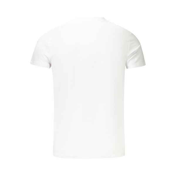 Pepe Jeans ανδρικό λευκό t-shirt με κοντά μανίκια και λογότυπο