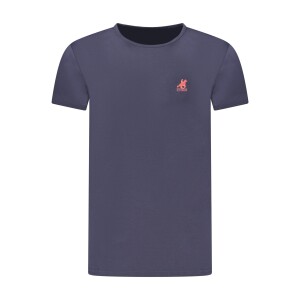 U.S. GRAND ανδρικό t-shirt σε μπλε χρώμα με στρογγυλή λαιμόκοψη και print