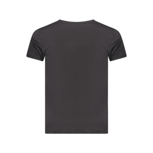U.S. GRAND ανδρικό t-shirt σε μαύρο χρώμα με κόκκινο print