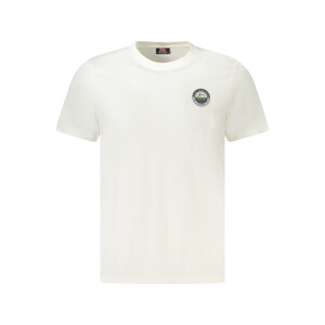 NORWAY 1963 ανδρικό t-shirt σε λευκό χρώμα με κοντά μανίκια και λογότυπο