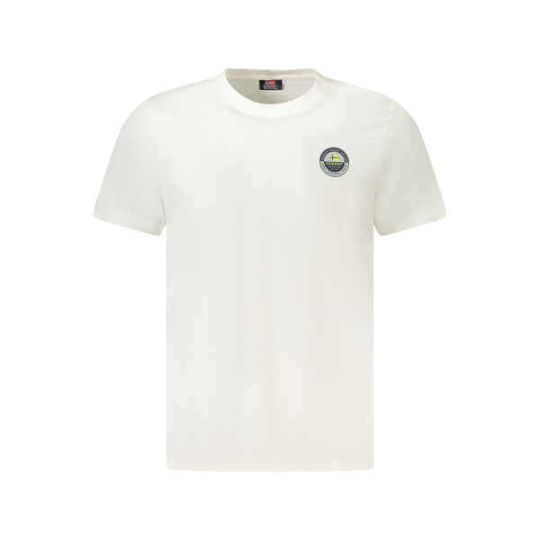 NORWAY 1963 ανδρικό t-shirt σε λευκό χρώμα με κοντά μανίκια και λογότυπο
