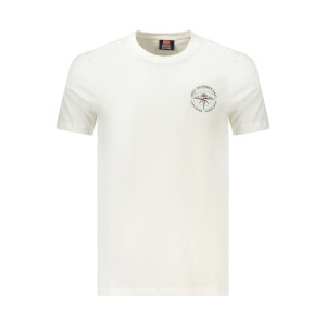 NORWAY 1963 Ανδρικό Λευκό T-shirt με κοντά μανίκια και λογότυπο