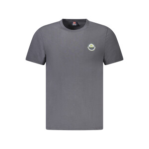 NORWAY 1963 Ανδρικό Γκρι T-shirt με κοντά μανίκια και λογότυπο