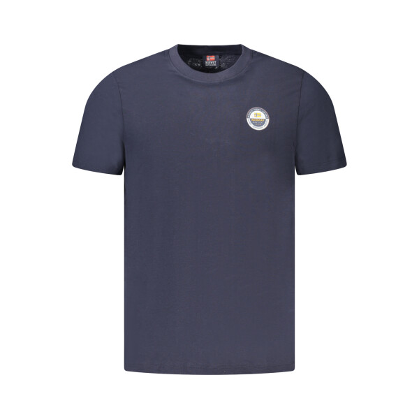 NORWAY 1963 ανδρικό μπλε t-shirt με κοντά μανίκια και λογότυπο