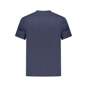 Calvin Klein ανδρικό μπλε t-shirt με στρογγυλή λαιμόκοψη και λογότυπο