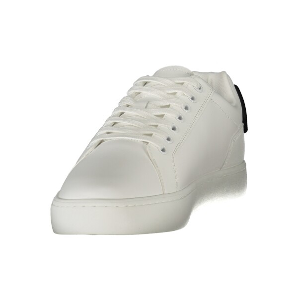 Calvin Klein ανδρικά sneakers λευκά με μαύρες λεπτομέρειες