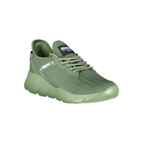 Blauer Ανδρικά Πράσινα Sneakers με κορδόνια και λογότυπο