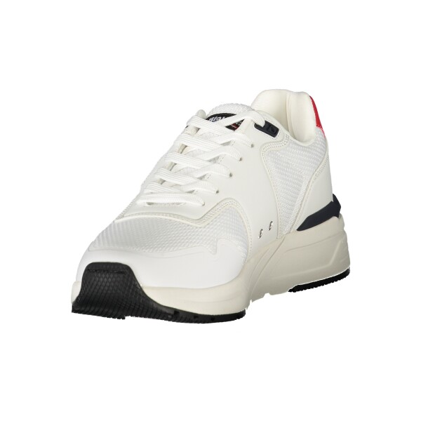 Blauer Ανδρικά Λευκά Sneakers με κορδόνια