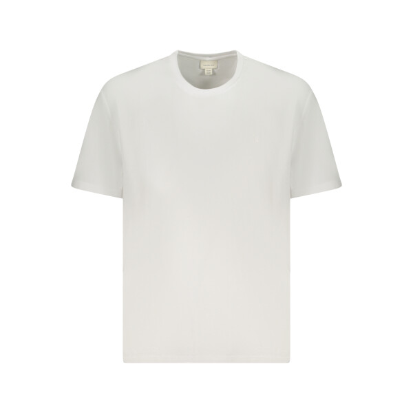 Calvin Klein Ανδρικό Λευκό T-shirt με στρογγυλή λαιμόκοψη