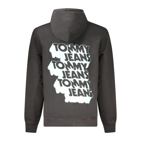 Tommy Hilfiger Ανδρικό Μαύρο Φούτερ με Φερμουάρ