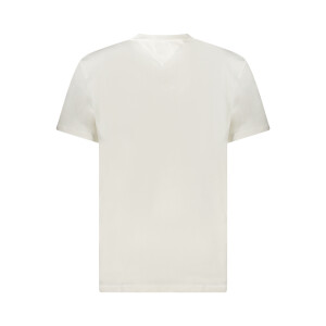 Tommy Hilfiger Ανδρικό Λευκό T-shirt με στρογγυλή λαιμόκοψη