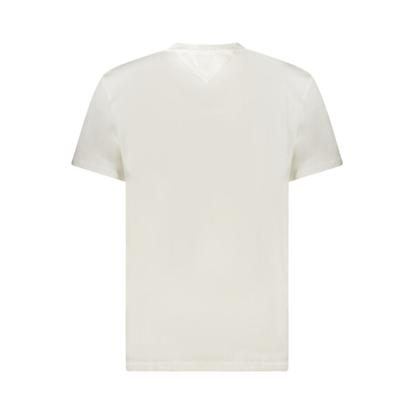 Tommy Hilfiger Ανδρικό Λευκό T-shirt με στρογγυλή λαιμόκοψη