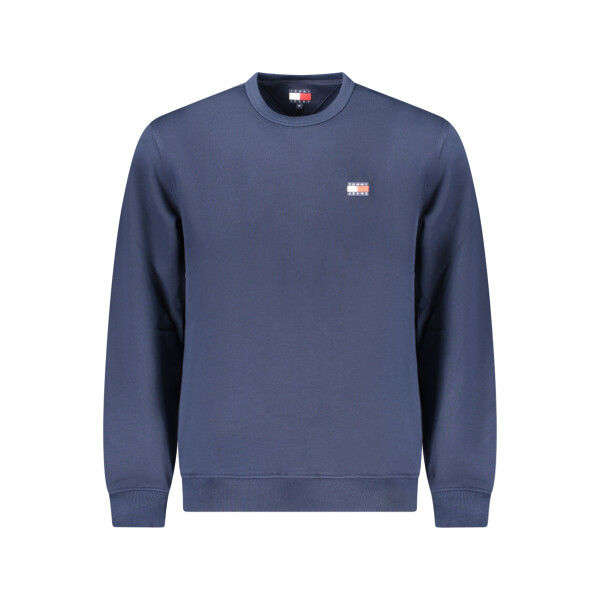 Tommy Hilfiger ανδρικό μπλε φούτερ με φερμουάρ