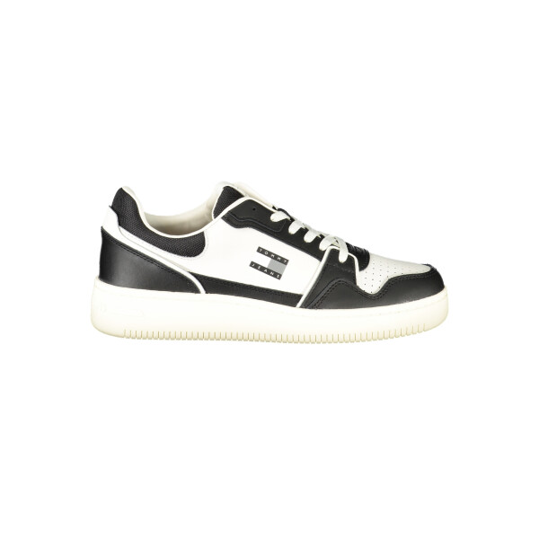 Tommy Hilfiger ανδρικά sneakers σε μαύρο χρώμα με κορδόνια