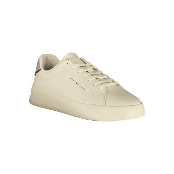Tommy Hilfiger ανδρικά sneakers σε μπεζ χρώμα με κορδόνια
