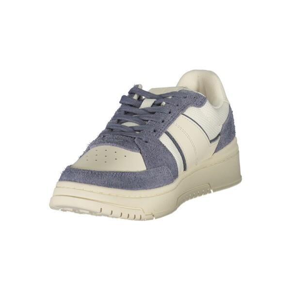 Tommy Hilfiger ανδρικά λευκά sneakers με μπλε λεπτομέρειες