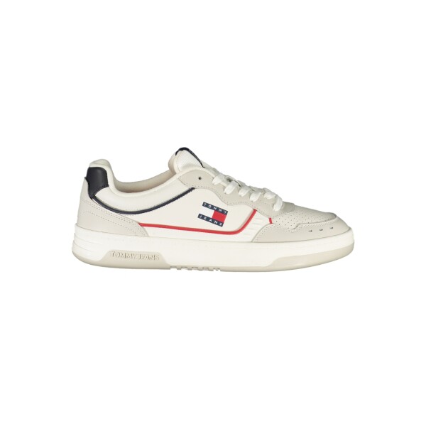 Tommy Hilfiger ανδρικά λευκά sneakers με κορδόνια