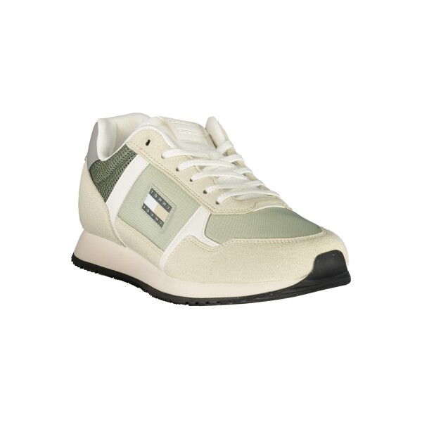 Tommy Hilfiger ανδρικά sneakers σε πράσινο χρώμα με κορδόνια