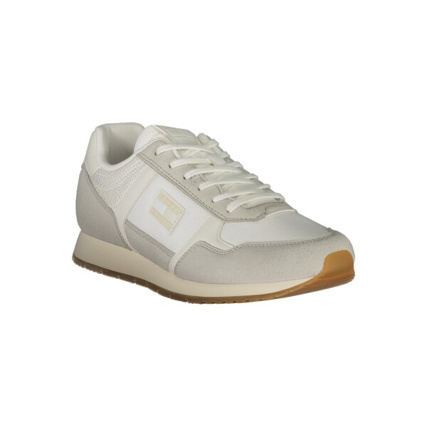 Tommy Hilfiger Ανδρικά Λευκά Sneakers με κορδόνια