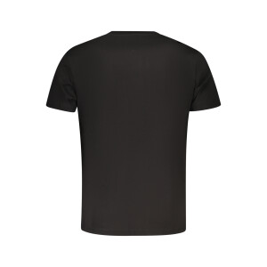Tommy Hilfiger Ανδρικό Μαύρο T-Shirt με στρογγυλή λαιμόκοψη