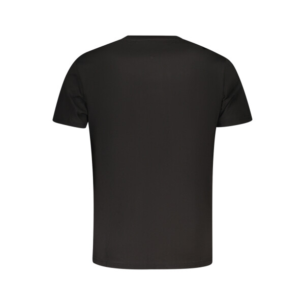 Tommy Hilfiger Ανδρικό Μαύρο T-Shirt με στρογγυλή λαιμόκοψη