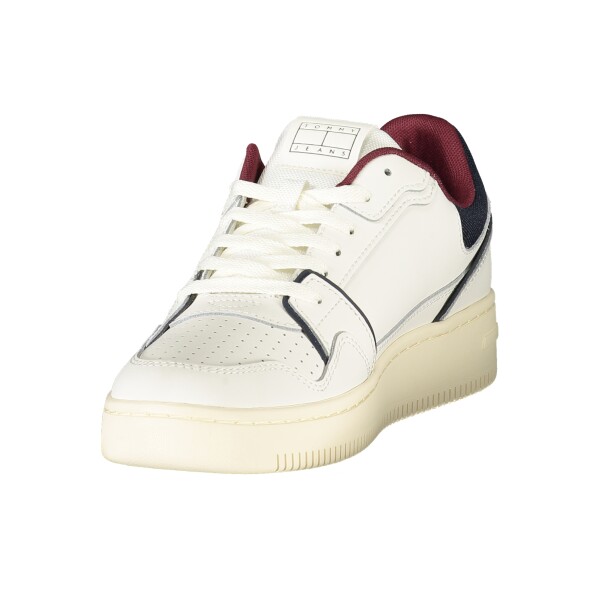 Tommy Hilfiger ανδρικά λευκά sneakers με κορδόνια