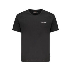Guess Jeans Ανδρικό Μαύρο T-shirt με print λογότυπο