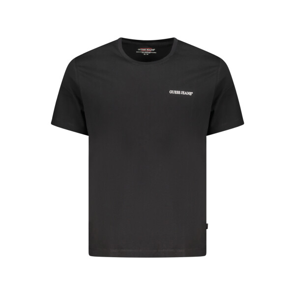 Guess Jeans Ανδρικό Μαύρο T-shirt με print λογότυπο