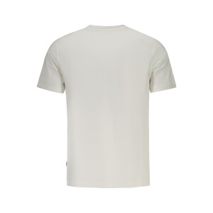 Guess Jeans ανδρικό λευκό t-shirt με print λογότυπο