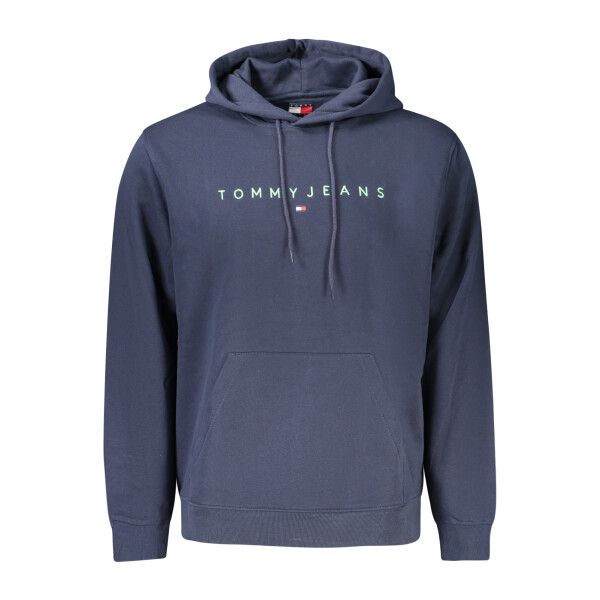 Tommy Hilfiger ανδρικό φούτερ με φερμουάρ σε μπλε χρώμα