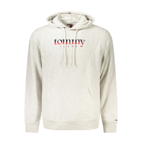 Tommy Hilfiger Ανδρικό Γκρι Φούτερ με Φερμουάρ