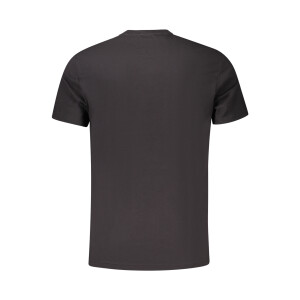 Tommy Hilfiger ανδρικό t-shirt σε μαύρο χρώμα με print λογότυπο