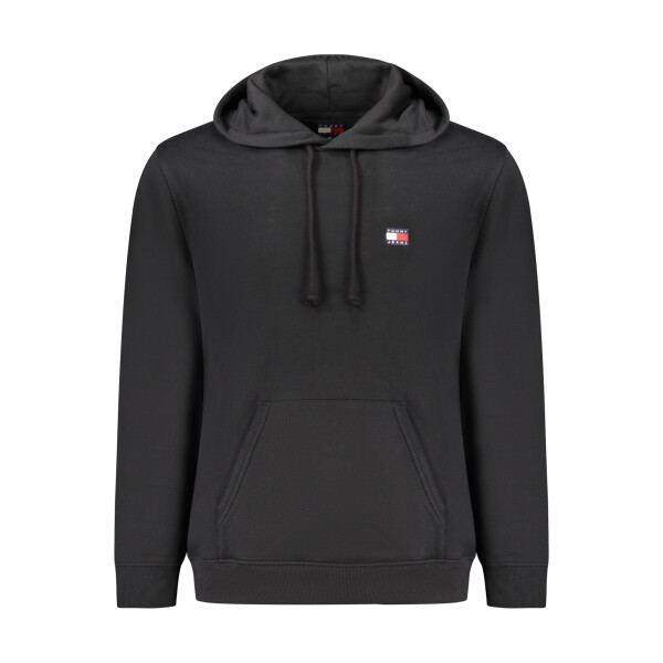Tommy Hilfiger Ανδρικό Μαύρο Φούτερ με Φερμουάρ
