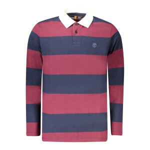Timberland Ανδρική Κόκκινη Polo Μπλούζα με μακριά μανίκια