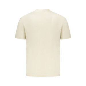 Napapijri ανδρικό t-shirt σε μπεζ χρώμα με στρογγυλή λαιμόκοψη και λογότυπο