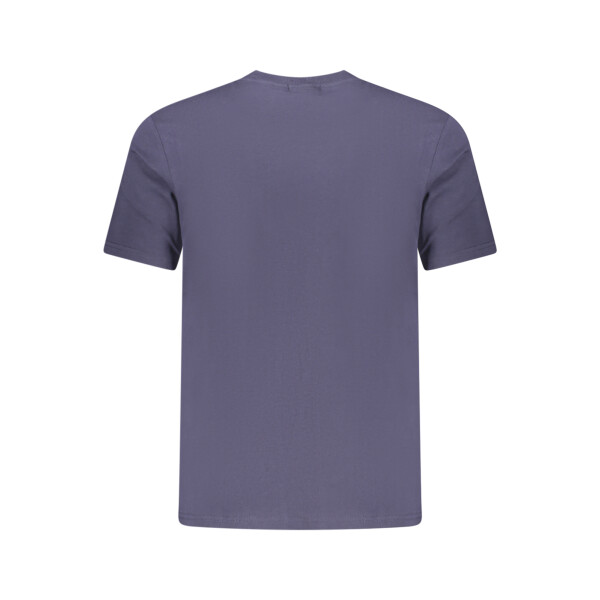 Napapijri ανδρικό μπλε T-shirt με στρογγυλή λαιμόκοψη και λογότυπο