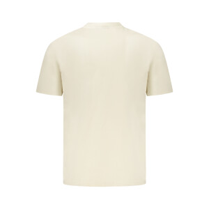 Napapijri ανδρικό t-shirt σε μπεζ χρώμα με print λογότυπο
