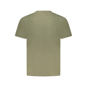 Napapijri ανδρικό t-shirt σε πράσινο χρώμα με στρογγυλή λαιμόκοψη