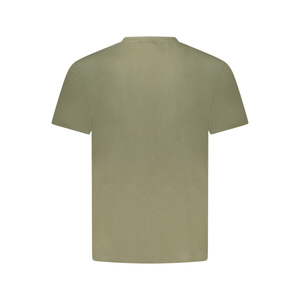 Napapijri ανδρικό t-shirt σε πράσινο χρώμα με στρογγυλή λαιμόκοψη
